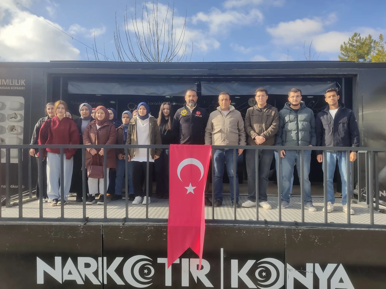 İlçemizde Üniversite Öğrencileri Narkotik Suçlarla Mücadeleye Büyük Destek Verdi!